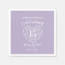 Recherche de 15 ans serviettes Violet