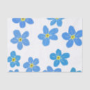 Search for forget me not flowers tissue paper Pattern