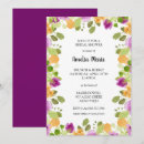 Search for couples shower brunch invitations Watercolor floral