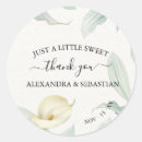 Search for calla lily wedding stickers Garden