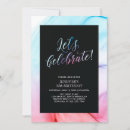 Search for blue texture invitations Stylish