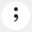 Search for semicolon stickers Awareness