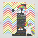 Search for dabbing invitations Rainbow