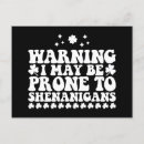 Search for shenanigans postcards Patricks