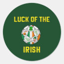 Search for proud irish stickers Luck