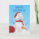 Search for funny adult christmas cards Snowman