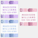Search for waterproof name labels Girly