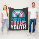 Search for trans pride fleece blankets Lgbt