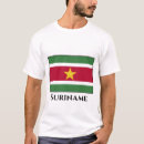 Recherche de surinam tshirts Drapeau de suriname