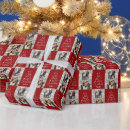 Search for dark christmas wrapping paper Red