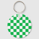 Search for green pattern keychains Chequered