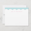 Search for scalloped note cards For her