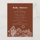 Search for cactus baby shower Modern minimal