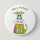Recherche de vache mignonne badges Animal de ferme