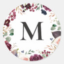 Search for pink purple monogram stickers Modern
