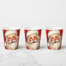 Search for santa claus paper cups Retro