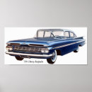Search for classic chevy impala posters Automobile