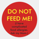 Search for child safety stickers Allergies