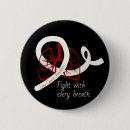 Search for lung cancer ribbon buttons Pearl