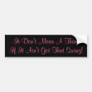 Search for swinging bumper stickers Swinger