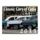 Search for classic car calendars Cuba