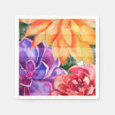 Search for succulent napkins Bridal
