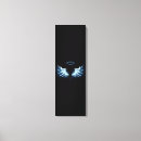 Search for angel wings canvas prints Blue