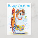 Recherche de vacances drôles cartes postales Bonhomme