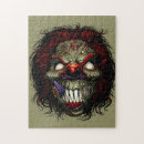 Search for scary clown puzzles Halloween