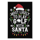 Recherche de jouer golf posters Noël