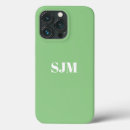Search for solid green iphone cases Initials