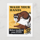 Search for hand washing postcards Wash your hands