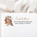 Search for autumn foliage return address labels Floral