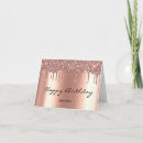 Search for drippings cards Rose gold