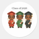 Search for round graduation stickers Celebration