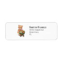 Recherche de baby girl return address labels Rustique