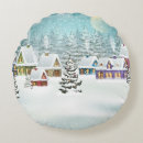 Search for christmas village pillows Snow