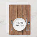 Search for knife fork spoon invitations White
