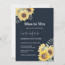 Search for sunflower bridal shower invitations Rustic