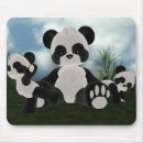 Search for panda mousepads Teddy