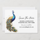 Search for gold peacock save the dates Bird