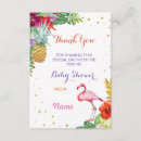 Search for aloha thank you cards Baby shower
