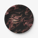 Search for black gold marble plates Luxury
