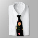 Recherche de pois noir cravates Floral