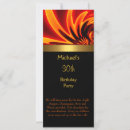 Search for black 18th birthday invitations Red