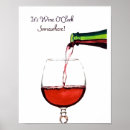 Recherche de vin rouge posters Parti