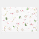 Search for coastal wrapping paper Pink