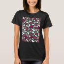 Search for geometric pattern tshirts Pink