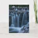 Recherche de cascade vœux cartes Chute d'eau