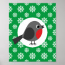 Search for winter snowflake posters Green
